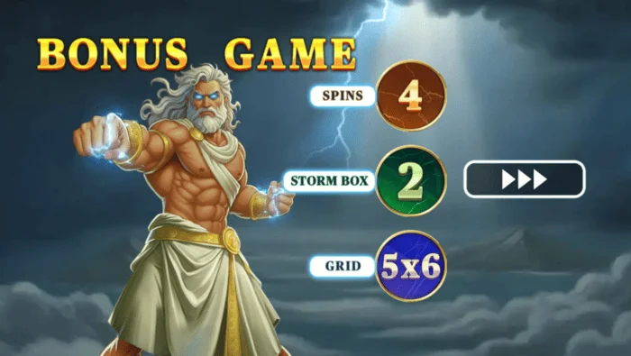 Pots of Power: Zeus - proširena mreža 5x6 u Hold & Winu s Lightning Frames